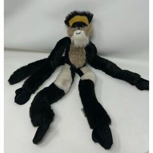 Vtg Aurora Hanging Plush Spider Monkey Clingy Feet & Hands 18"